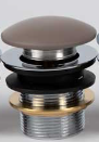 Cian Capped Bath Waste Sable Finish 