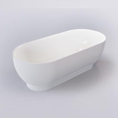 Naomi Freestanding Bath Gloss White 1595x520x738mm